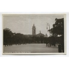 CIUDAD DE BUENOS AIRES LA RECOLETA ANTIGUA TARJETA POSTAL